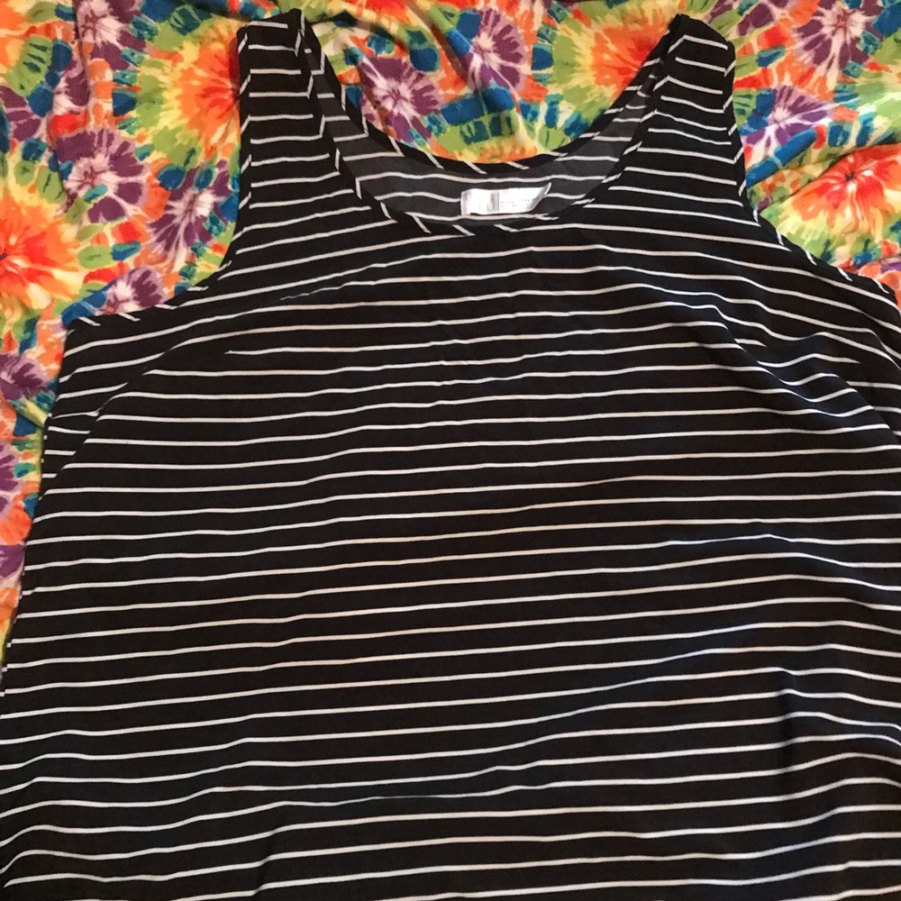 Striped tank top